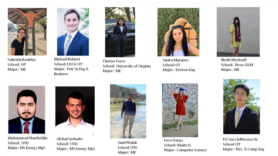 2021 scholarship recipients